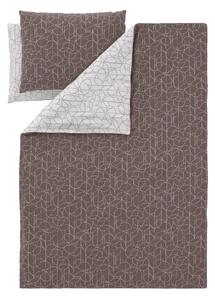 Livarno® Saténové ložní povlečení, 240 x 220 cm, 70 x 90 cm (hnědá) (100409717003)