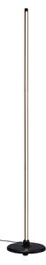 Livarno® Stojací LED lampa s audio senzorem (černá) (100411284001)