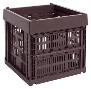 HAY Úložný box Colour Crate, Cube, Bordeaux