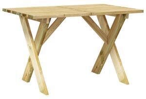 Zahradní stůl 110 x 73 x 70 cm impregnované borové dřevo