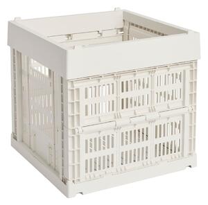 HAY Úložný box Colour Crate, Cube, Off-White