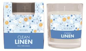 ROURA Clean Linen Vonná svíčka, 125 g