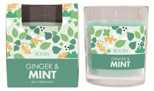 ROURA Ginger & Mint Vonná svíčka, 125 g