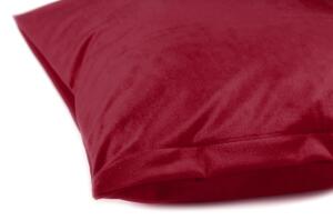 Biante Sametový povlak na polštář Velvet Premium SVP-007 Malinově červený 40 x 40 cm