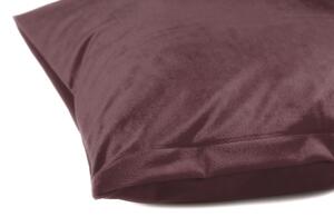 Biante Sametový povlak na polštář Velvet Premium SVP-019 Hnědofialový 40 x 60 cm