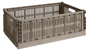 HAY Úložný box Colour Crate, Large, Warm Grey