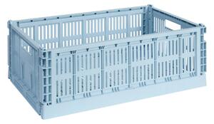 HAY Úložný box Colour Crate, Large, Soft Blue
