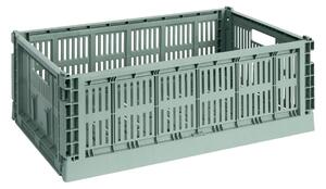 HAY Úložný box Colour Crate, Large, Sage Green