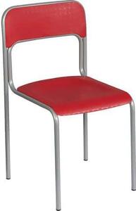 Nowy Styl Plastová jídelní židle Cortina, červená