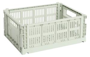 HAY Úložný box Colour Crate, Medium, Mint