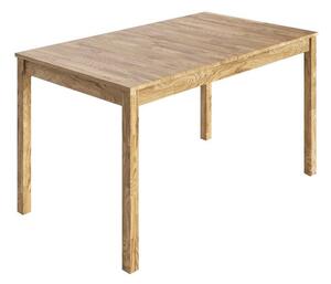 JÍDELNÍ STŮL, černá, barvy dubu, 160(200)/80/75 cm P & B - Jídelní stoly, Online Only