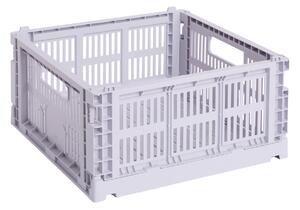 HAY Úložný box Colour Crate, Medium Square, Lavender