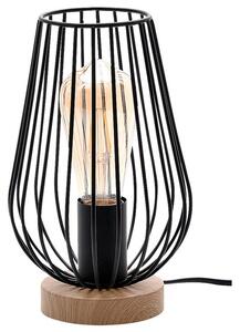 Stolní lampa GREMIO černá/písková