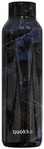 Nerezová termoláhev Solid, 630ml, Quokka, black marble