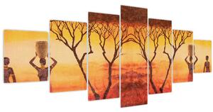 Obraz - Africká savana (210x100 cm)