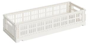 HAY Úložný box Colour Crate, Mini Oblong, Off-White