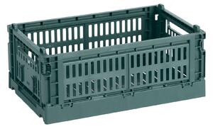 HAY Úložný box Colour Crate, Small, Dark Green