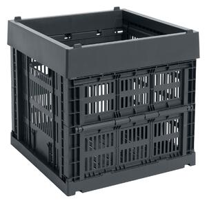 HAY Úložný box Colour Crate, Cube, Charcoal