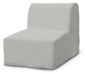 Potah na křeslo Lycksele jednoduchý barva šedá látka pletený vzor