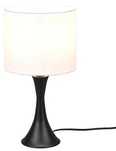 Stolní lampa SABIA černá/bílá