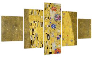 Obraz - Polibek (125x70 cm)