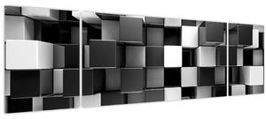 Obraz - Kostky (170x50 cm)