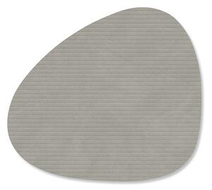 LIND DNA Podložka Curve Glass - Corduroy Light Grey LND223