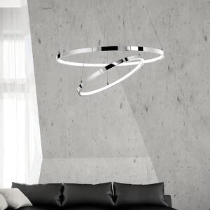 LED lustr Aria 75W 60 chrome
