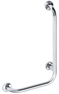 Bemeta Design HELP: Madlo, 680 mm, ve tvaru L, pravé, s krytkou, nerez, mat - 301112062