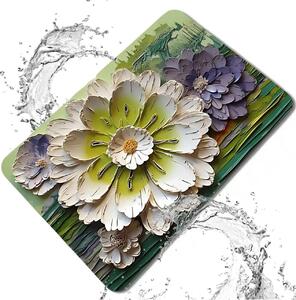 EDIBAZZAR | Protiskluzová podložka do vany s květinami 40x60 cm