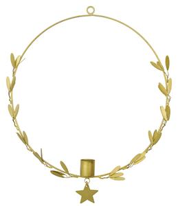 Závěsný svícen Mistel Antique Brass 25 cm