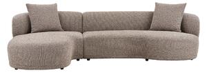 Rohová sedací souprava (L) Kaveria (hnědá). Akce -20%