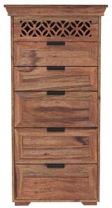Komoda Mira 60x120x45 z indického masivu palisandr