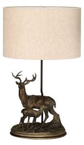 Elstead DL-AMELIA-TL - Stolní lampa AMELIA 1xE27/40W/230V bronzová