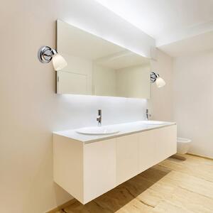 Chromované nástěnné světlo Kensington s IP44