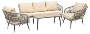 Luxusní sedačka Nieve na terasu + stolek