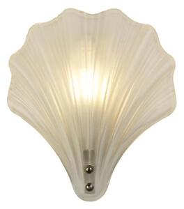 Searchlight 28980SS - Nástěnné svítidlo SHELL 1xG9/7W/230V bílá