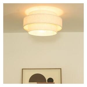Stropní svítidlo BOHO 1xE27/60W/230V pr. 40 cm bílá