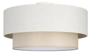 Stropní svítidlo NATIA 1xE27/60W/230V pr. 45 cm krémová