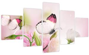 Obraz - Motýl (125x70 cm)