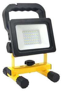 LED Přenosný reflektor TIGRA LED/20W/3,7V 4000K IP54 4400 mAh černá/žlutá