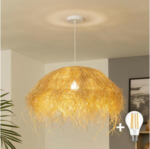 Brilagi - LED Lustr na lanku CERIA BOHO 1xE27/40W/230V pr. 60 cm rafie