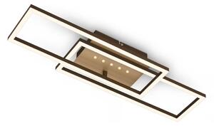Brilo - LED Stmívatelné stropní svítidlo LED/30W/230V 3000K hnědá