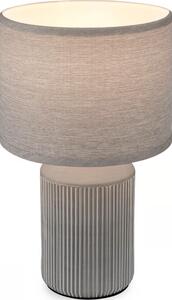Brilo - Stolní lampa INO 1xE14/10W/230V šedá