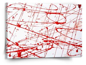 Sablio Obraz Krvavé cákance - 150x110 cm