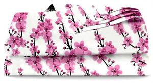 Ervi bavlněné prostěradlo - květy sakury