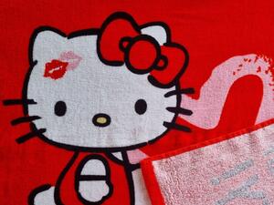 Dětské pončo 55x110 cm - Hello Kitty Nejroztomilejší na světě