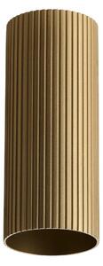 Minimalistická bodová svítidlo Lucas Ribbed Tube 30 zlatá