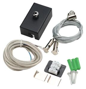 Kabel a napájecí zdroj pro závěsná svítidla Linelio černý