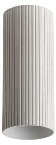 Minimalistické bodové svítidlo Lucas Ribbed Tube 30 bílá